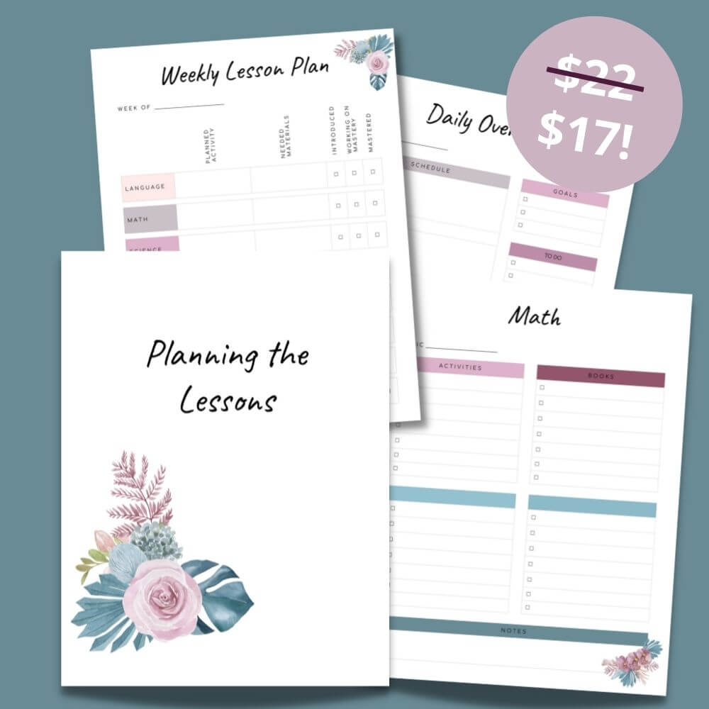 Dusty Rose Homeschool Planner