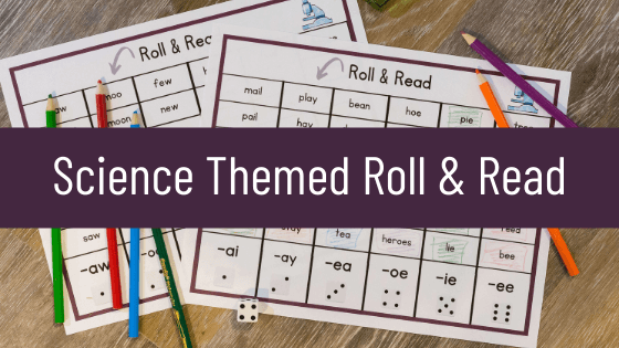 Science Roll and Read Game