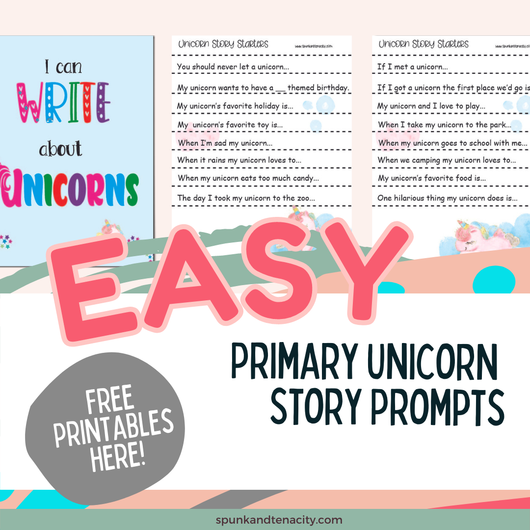 Unicorn Story Starters