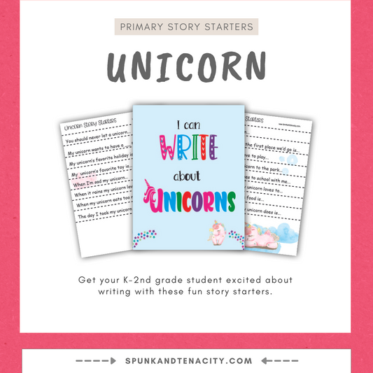 Unicorn Story Starters